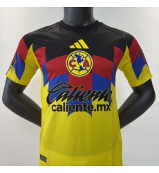 Men Adidas Club America 2025 2026 Yellow Home Soccer Jersey Men Adidas Club America 2025 2026 Yellow Home Soccer Jersey