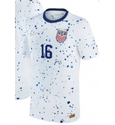 USA Soccer 2023 White Jersey Custom USA Soccer 2023 White Jersey Custom