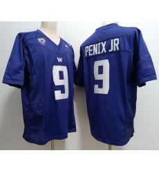 Men Washington Huskies Michael Penix Jr. #9 Stitched Football Blue Jersey Men Washington Huskies Michael Penix Jr. #9 Stitched Football Blue Jersey