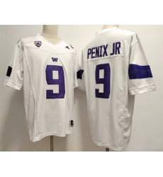 Men Washington Huskies Michael Penix Jr. #9 Stitched Football White Jersey Men Washington Huskies Michael Penix Jr. #9 Stitched Football White Jersey