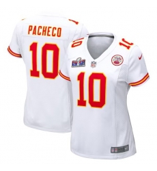 Women Kansas City Chiefs 10 Isiah Pacheco White 2023 F U S E Vapor Untouchable Limited Stitched 2024 Super Bowl LVIII Jersey Women Kansas City Chiefs 10 Isiah Pacheco White 2023 F U S E Vapor Untouchable Limited Stitched 2024 Super Bowl LVIII Jersey