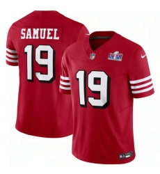 Youth San Francisco 49ers 19 Deebo Samuel New Red 2023 F U S E Vapor Untouchable Limited Stitched Football 2024 Super Bowl LVIII Jersey Youth San Francisco 49ers 19 Deebo Samuel New Red 2023 F U S E Vapor Untouchable Limited Stitched Football 2024 Super Bowl LVIII Jersey