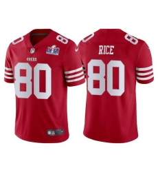 Youth San Francisco 49ers 80 Jerry Rice 2022 New Scarlet Vapor Untouchable Stitched Football 2024 Super Bowl LVIII Jersey Youth San Francisco 49ers 80 Jerry Rice 2022 New Scarlet Vapor Untouchable Stitched Football 2024 Super Bowl LVIII Jersey