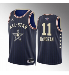 Men 2024 All Star 11 DeMar DeRozan Navy Stitched Basketball Jersey Men 2024 All Star 11 DeMar DeRozan Navy Stitched Basketball Jersey