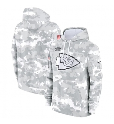 Youth Kansas City Chiefs 2024 White Gray Salute To Service Pullover Hoodie Youth Kansas City Chiefs 2024 White Gray Salute To Service Pullover Hoodie