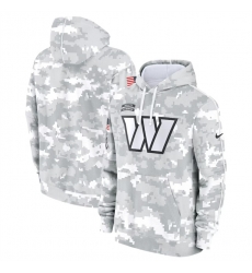 Youth Washington Commanders 2024 White Gray Salute To Service Pullover Hoodie Youth Washington Commanders 2024 White Gray Salute To Service Pullover Hoodie