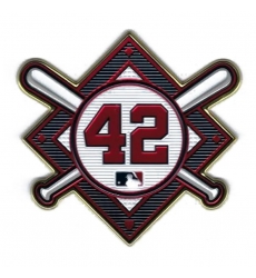 Jackie Robinson Day 42 MLB Jersey Sleeve Patch Braves Jackie Robinson Day 42 MLB Jersey Sleeve Patch Braves