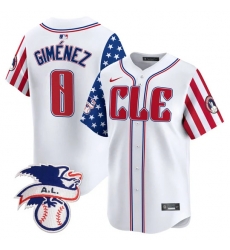 Men Cleveland Guardians 0 Andres Gimenez White 2024 Fourth Of July Vapor Premier Limited Stitched Baseball Jersey Men Cleveland Guardians 0 Andres Gimenez White 2024 Fourth Of July Vapor Premier Limited Stitched Baseball Jersey