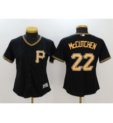 Women Pirates 22 Andrew Mccutchen Black Cooperstown Collection Mesh Batting Practice Jersey Women Pirates 22 Andrew Mccutchen Black Cooperstown Collection Mesh Batting Practice Jersey