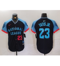 Men National League 50 Mookie Betts Navy 2024 All Star Limited Stitched Baseball Jersey 8 Men National League 50 Mookie Betts Navy 2024 All Star Limited Stitched Baseball Jersey 8