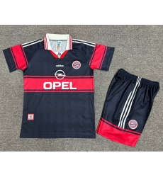 Youth Retro Soccer Jerseys Bayern Navy Youth Retro Soccer Jerseys Bayern Navy