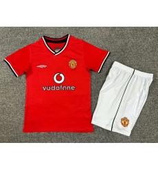 Youth Retro Soccer Jerseys Manchester United F.C. 00 02 Youth Retro Soccer Jerseys Manchester United F.C. 00 02