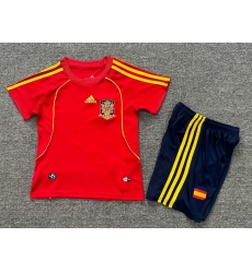 Youth Retro Soccer Jerseys Spain Red Youth Retro Soccer Jerseys Spain Red