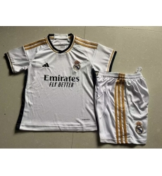 Youth Soccer Jersey Real Madrid White 23 24 Youth Soccer Jersey Real Madrid White 23 24