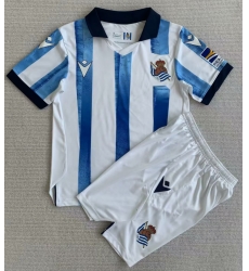 Youth Soccer Jersey Real Sociedad Blue White Youth Soccer Jersey Real Sociedad Blue White