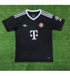 Men 2024 2025 Soccer Jersey Bayren Black Home Men 2024 2025 Soccer Jersey Bayren Black Home