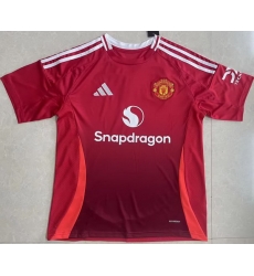 Men 2024 2025 Soccer Jersey Manchester United F.C. Men 2024 2025 Soccer Jersey Manchester United F.C.