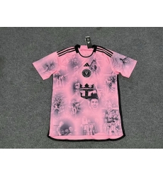 Men 2024 2025 Soccer Jersey Miami FC Pink Men 2024 2025 Soccer Jersey Miami FC Pink