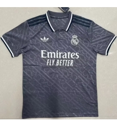 Men 2024 2025 Soccer Jersey Real Madrid CF Black II Men 2024 2025 Soccer Jersey Real Madrid CF Black II