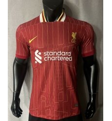 Men 2024 Soccer Jersey Livepool Red Men 2024 Soccer Jersey Livepool Red