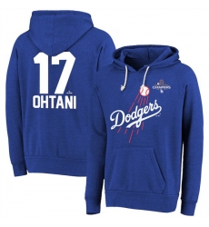 Men Los Angeles Dodgers 17 Shohei Ohtani Royal 2024 World Series Champions Name 26 Number Tri Blend Pullover Hoodie Men Los Angeles Dodgers 17 Shohei Ohtani Royal 2024 World Series Champions Name 26 Number Tri Blend Pullover Hoodie