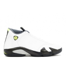 Jordan 14 Retro White Chartreuse Jordan 14 Retro White Chartreuse
