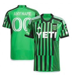 Men Austin FC Custom 2023 24 Home Replica Green Men Austin FC Custom 2023 24 Home Replica Green