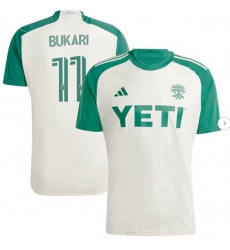 Mens Austin FC Osman Bukari adidas Tan 2024 The Armadillo Kit Replica Player Jersey