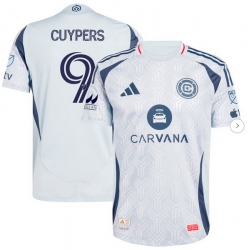 Men's Chicago Fire Hugo Cuypers adidas Light Blue 2025 The Municipal Kit Authentic Player Jersey