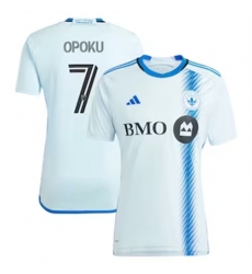 Men CF Montreal Kwadwo Opoku 2024 25 Away Replica Light Blue Men CF Montreal Kwadwo Opoku 2024 25 Away Replica Light Blue