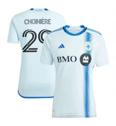 Men CF Montreal Mathieu Choiniere 2024 25 Away Replica Light Blue Men CF Montreal Mathieu Choiniere 2024 25 Away Replica Light Blue