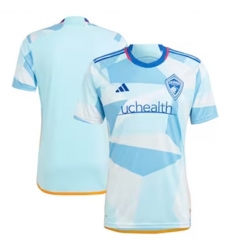Men Colorado Rapids Blank 2024 25 Away Replica Light Blue Men Colorado Rapids Blank 2024 25 Away Replica Light Blue