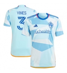 Men Colorado Rapids Sam Vines 2024 25 Away Replica Light Blue Men Colorado Rapids Sam Vines 2024 25 Away Replica Light Blue