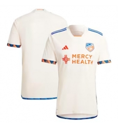 Men FC Cincinnati Blank 2024 25 Away Replica White Men FC Cincinnati Blank 2024 25 Away Replica White