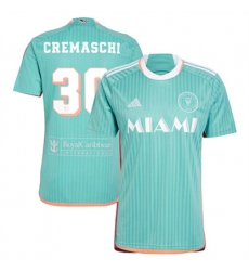 Youth Inter Miami CF Benjamin Cremaschi 2024 25 Third Replica Aqua Youth Inter Miami CF Benjamin Cremaschi 2024 25 Third Replica Aqua