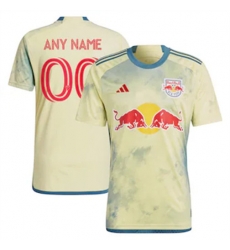 Men New York Red Bulls Custom 2023 24 Daniel Patrick Replica Yellow Men New York Red Bulls Custom 2023 24 Daniel Patrick Replica Yellow