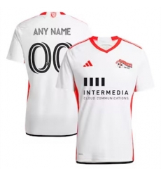 Men San Jose Earthquakes Custom 2024 25 Away Replica White Men San Jose Earthquakes Custom 2024 25 Away Replica White