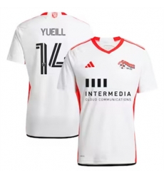 Men San Jose Earthquakes Jackson Yueill 2024 25 Away Replica White Men San Jose Earthquakes Jackson Yueill 2024 25 Away Replica White