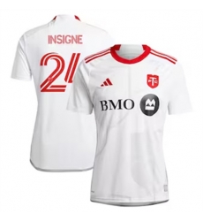 Men Toronto FC Lorenzo Insigne 2024 25 Away Replica White Men Toronto FC Lorenzo Insigne 2024 25 Away Replica White