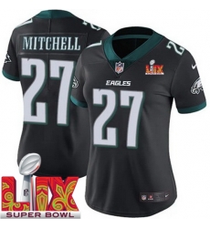 Women Philadelphia Eagles Quinyon Mitchell #27 Black 2024 2025 Super Bowl LIX F U S E Stitched NFL Jersey Women Philadelphia Eagles Quinyon Mitchell #27 Black 2024 2025 Super Bowl LIX F U S E Stitched NFL Jersey