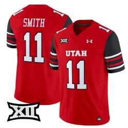 Men Women Youth Utah Utes 11 Alex Smith Red 2024 Vapor Limited Jersey All Stitched