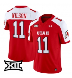 Men Women Youth Utah Utes 11 Isaac Wilson Red Alternate 2024 Vapor Limited Jersey All Stitched