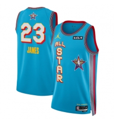 Men 2025 All Star 23 LeBron James Light Blue Stitched Basketball Jersey Men 2025 All Star 23 LeBron James Light Blue Stitched Basketball Jersey