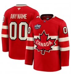 Men Canada Active Player Custom Red 2025 4 Nations Face Off Premium Stitched Jersey Men Canada Active Player Custom Red 2025 4 Nations Face Off Premium Stitched Jersey