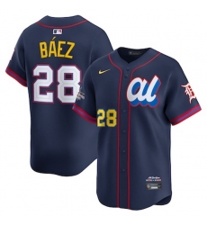 mens nike javier Baez navy american league 2025 all star edition limited player jersey