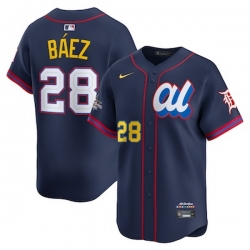 mens nike javier Baez navy american league 2025 all star edition limited player jersey