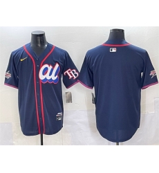 Men American League Tampa Bay Rays Blank Navy 2025 All Star Edition Limited Stitched Baseball Jersey