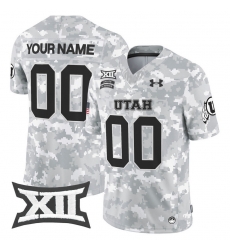 Men Women Youth Utah Utes 2024 Salute to Service Vapor Limited Custom Jersey Arctic Camo All Stitched Men Women Youth Utah Utes 2024 Salute to Service Vapor Limited Custom Jersey Arctic Camo All Stitched