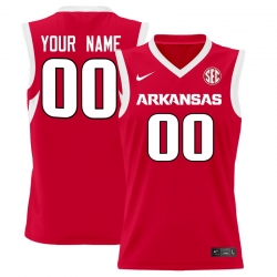 Men Women Youth Arkansas Razorbacks College Vapor Premier Limited Custom Jersey All Stitched Red
