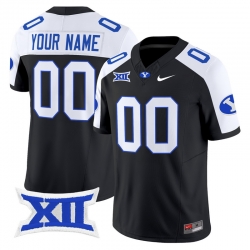 Men Women Youth BYU Cougars 2024 Vapor Limited Custom Jersey All Stitched Black Alternate